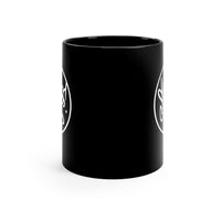 Squigs' Signature Black mug 11oz