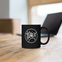 Squigs' Signature Black mug 11oz