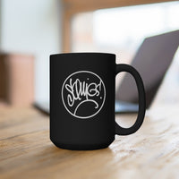 Squigs' Signature Black Mug 15oz